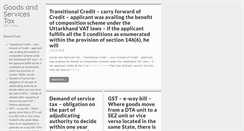 Desktop Screenshot of goodsandservicetax.in